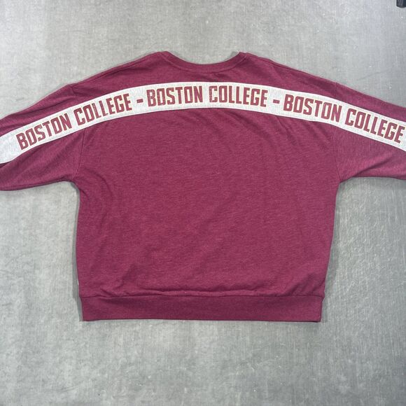 Boston College Eagles Womens XL Red Colosseum Crewneck Sweatshirt‎ - Picture 6 of 6